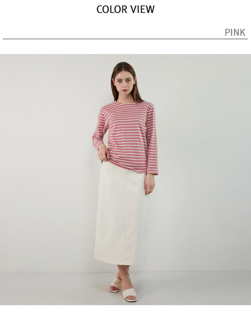 BASIC NORMAL ROUND T -SHIRT_CPS3STS010A