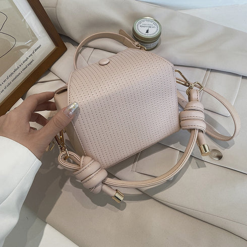 ワンカラーボックスバッグ