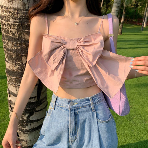 リボンキャミソール