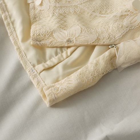 シフォンガーリーリボントップス