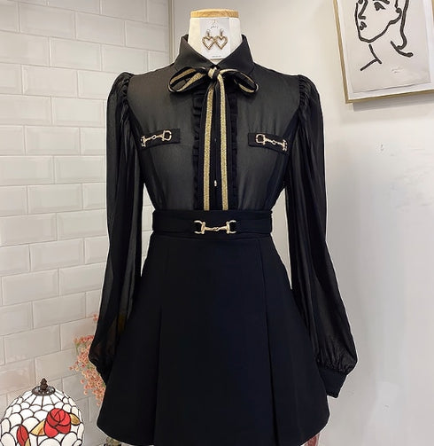 りぼんフレンチシャツ