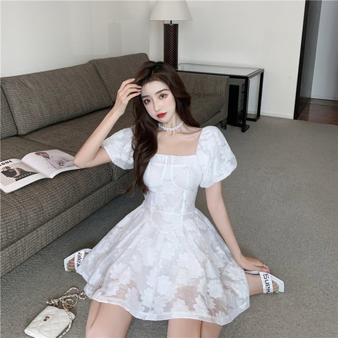 フラワーデザインプリンセスワンピース