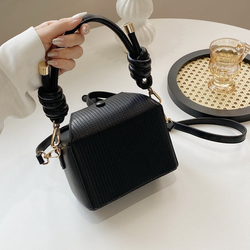 ワンカラーボックスバッグ