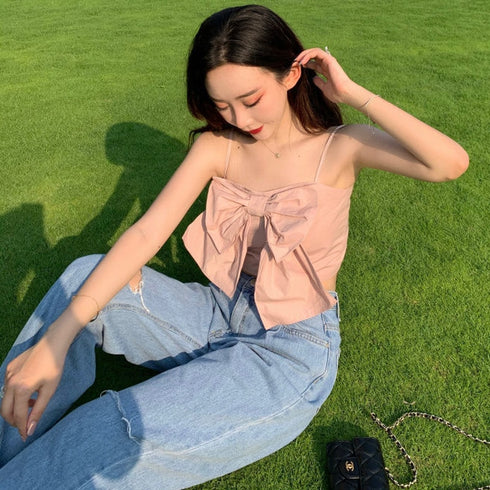 リボンキャミソール