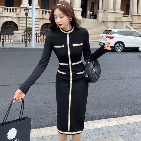 ホワイトラインブラックワンピ