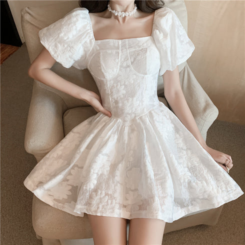 フラワーデザインプリンセスワンピース