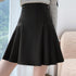 ワンカラープリーツスカート
