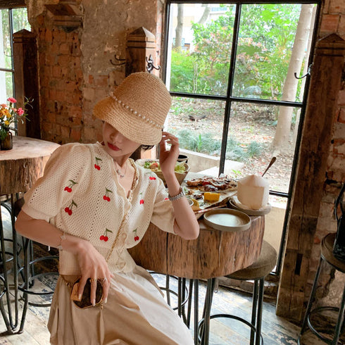 チェリーサマーニット