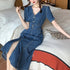 デニムワンピース