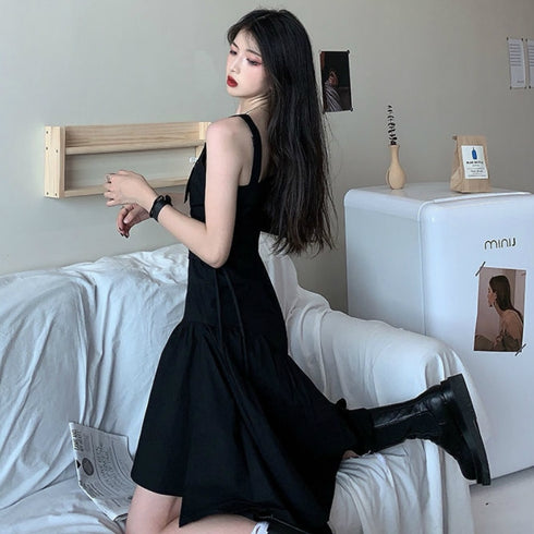 アシンメトリーロングワンピース