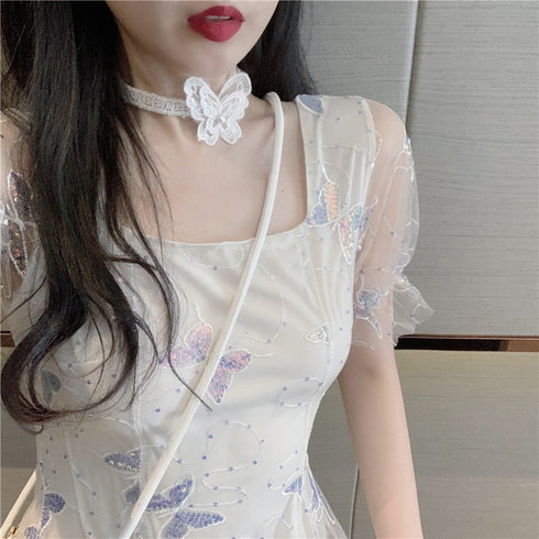 バタフライフェアリーワンピース