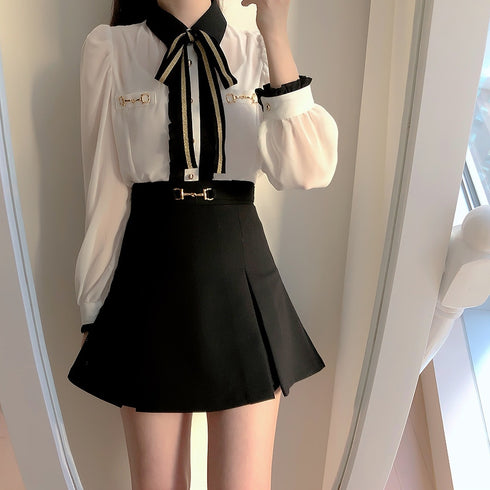 りぼんフレンチシャツ