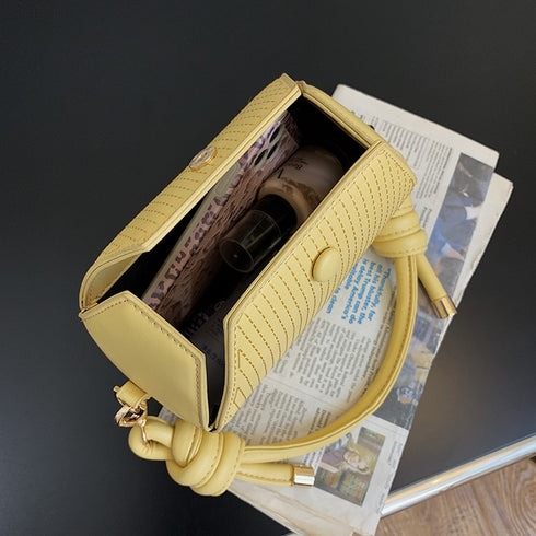 ワンカラーボックスバッグ