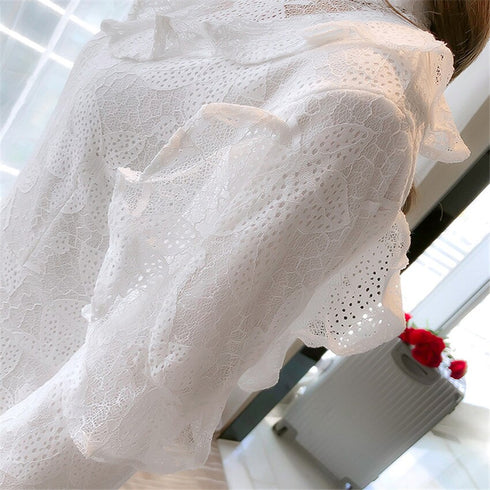 ふわフリルガールワンピ