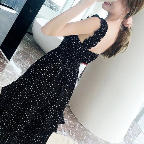 ドットサマーワンピース