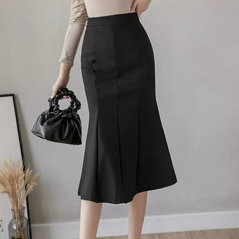 ロングマーメイドスカート