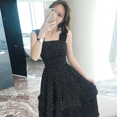 ドットサマーワンピース