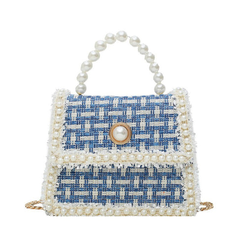 パールツイードミニバッグ