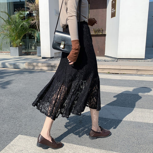 レースマーメイドスカート