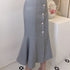 グレーレディロングワンピ