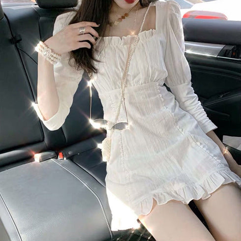 ピュアフリルワンピース