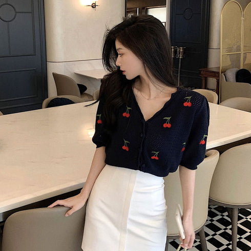 チェリーサマーニット