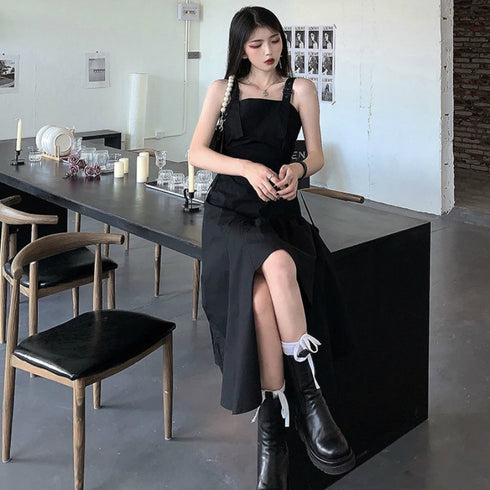 アシンメトリーロングワンピース