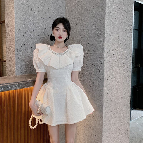 フリルカラープリンセスワンピ