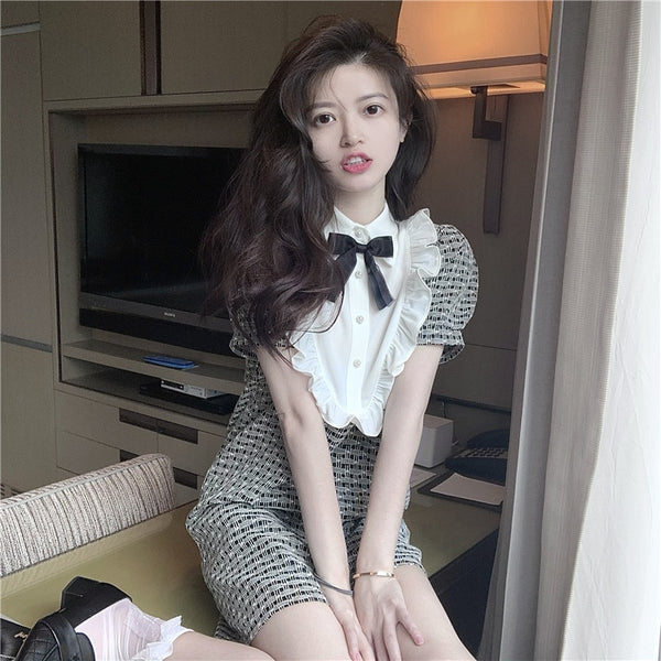 メイドフリルミニワンピ