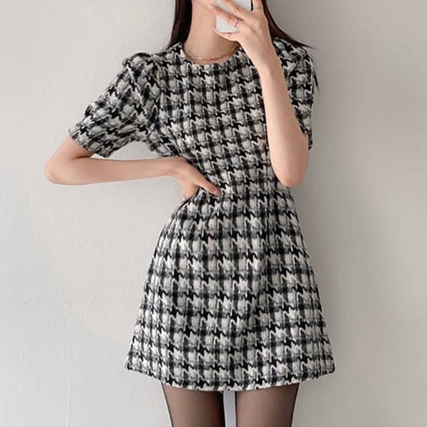 レディミニ丈ワンピ