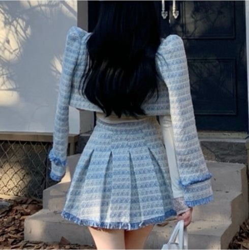 ツイードパステルアイドルセットアップ