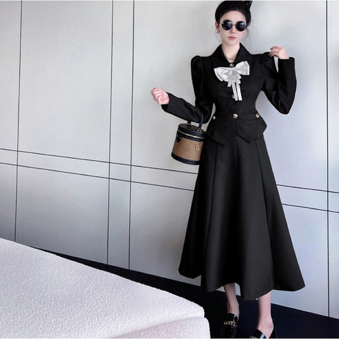 ドールロングワンカラーセットアップ