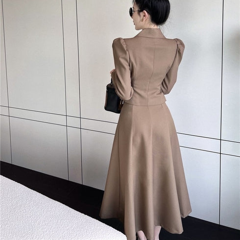 ドールロングワンカラーセットアップ