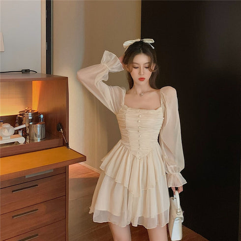 2段スカートプリンセスワンピース