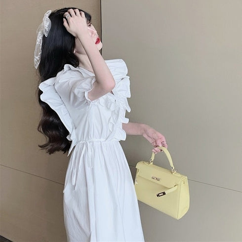 ダブルフリルワンピース