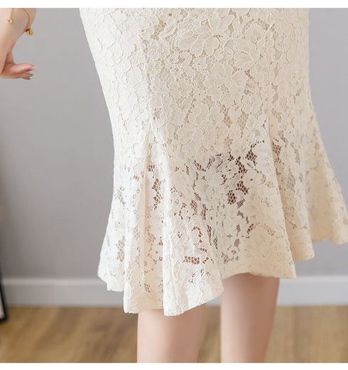 レディレースマーメイドスカート