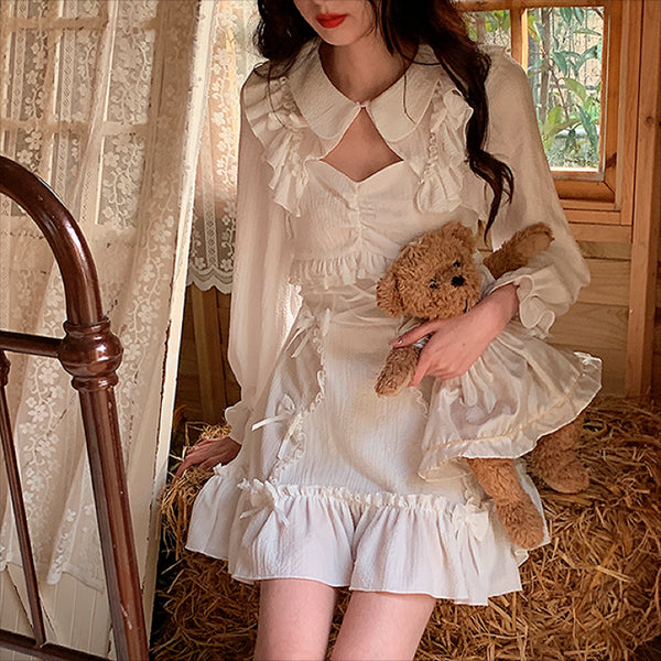 ミルキーホワイトコーデ