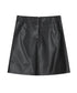 フォックスレザーラウンドスカート(黒)