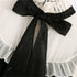 モノトーンドールリボンワンピ