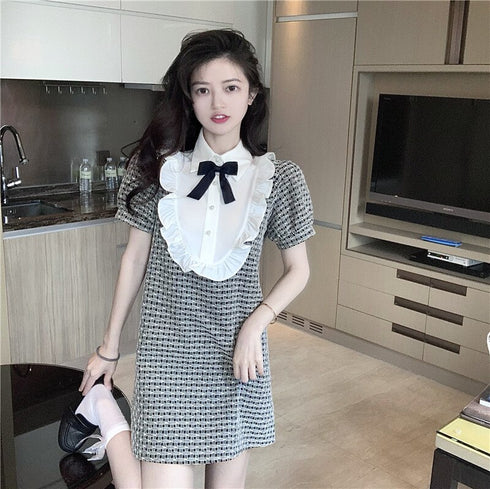 メイドフリルミニワンピ