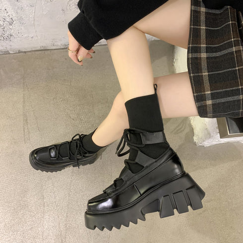 ソックスデザインブーツ