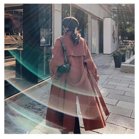 カジュアルロングコート