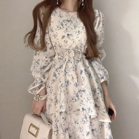 ガーリーダブルフリルワンピース