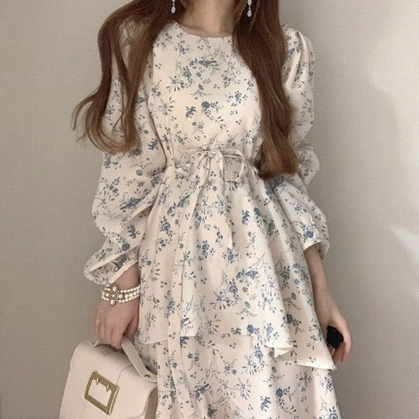 ガーリーダブルフリルワンピース