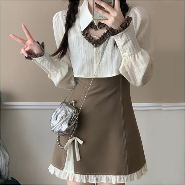 オープンハートガーリーセットアップ