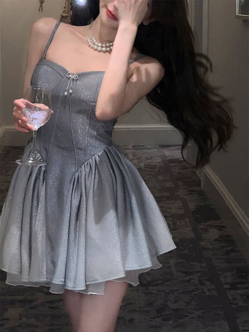 華奢ガーリーワンピース