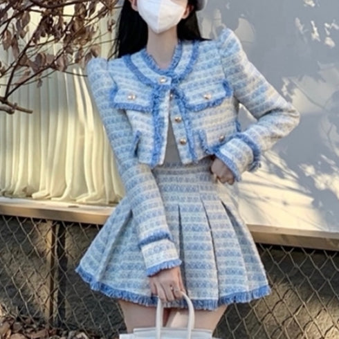 ツイードパステルアイドルセットアップ