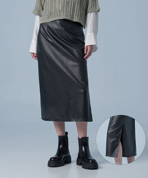 サイドラボロングスカート