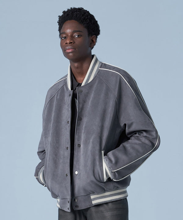 ソリッドバシトスタジアムジャケット(灰色)