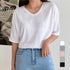 ベーシックVネックTシャツ